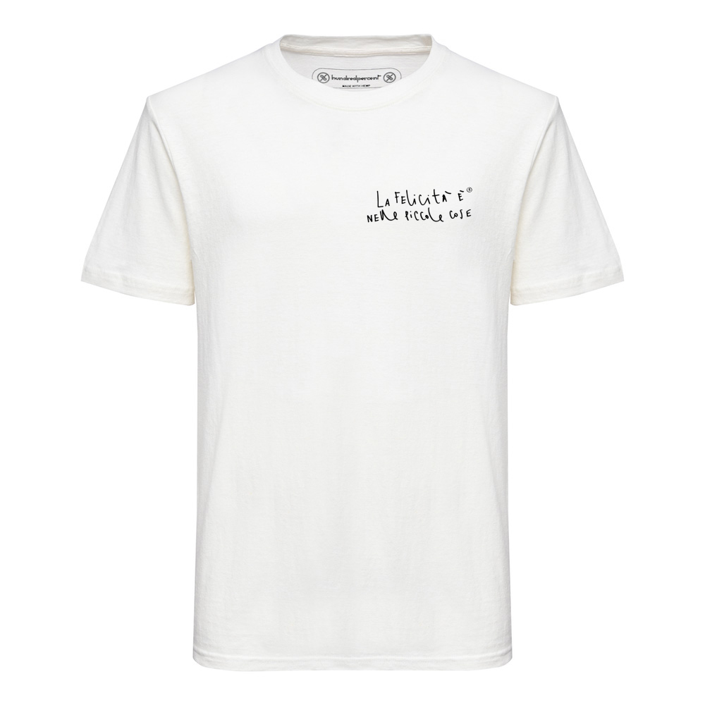 T-Shirt Unisex Canapa - Felicità