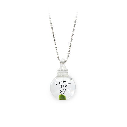 Collana Marimo® Original – I love you – sfere in acciaio