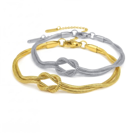 Bracciali di Coppia Nodo d’Amore - Coppia