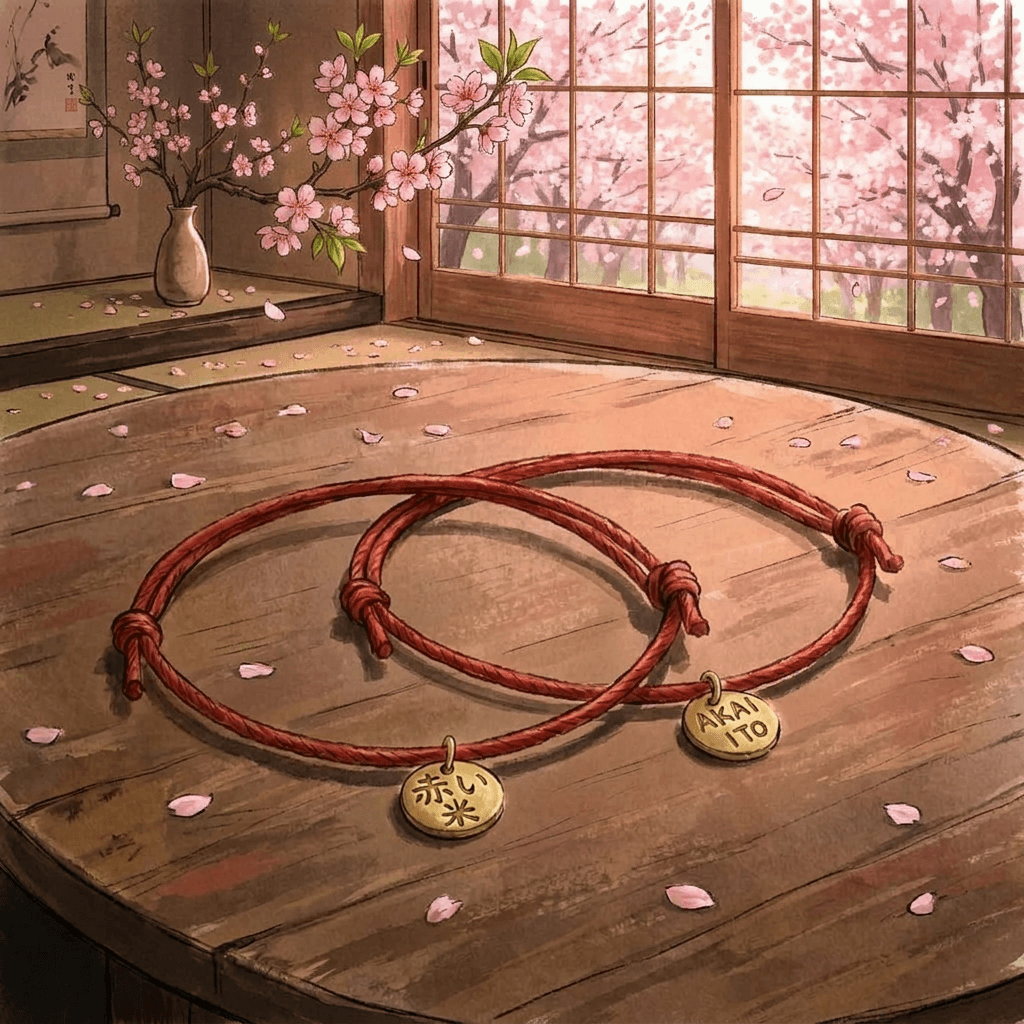 Braccialetto Akai Ito 赤い糸 – Doppio